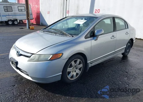 2007 Honda Civic Lx from USA, damaged, VIN 1HGFA15557L143814
